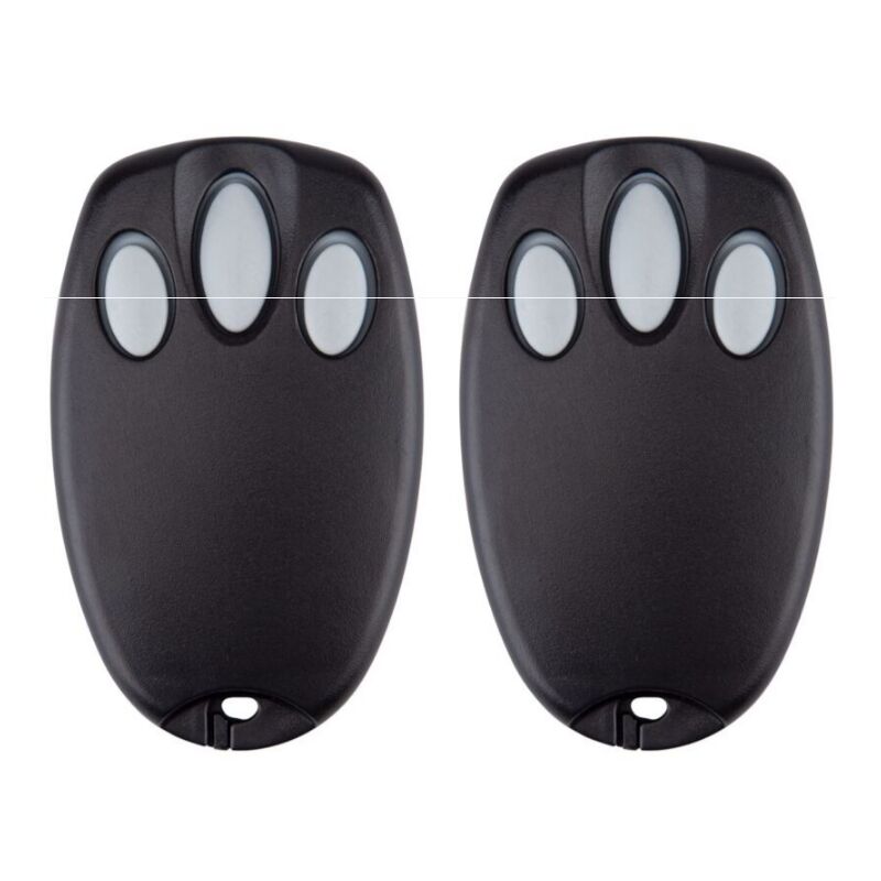 Shining House - Lot de 2 transmetteurs portatifs de rechange pour porte de garage Chamberlain Liftmaster Motorlift 94335E 84335E ML700 ML500 ML850