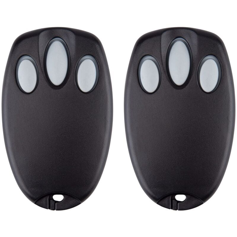 Odipie - Lot de 2 transmetteurs portatifs de rechange pour porte de garage Chamberlain Liftmaster Motorlift 94335E 84335E ML700 ML500 ML850 Merlin +