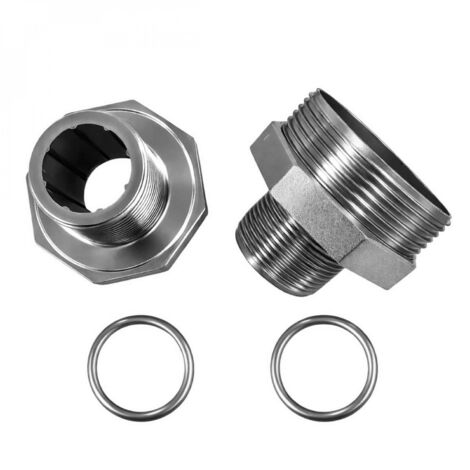 Lot de 2 traversées de paroi 1 P 1/2 pour filtre à sable de piscine - 500201201000 - Hayward