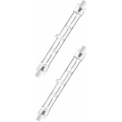Lot De 10 Ampoules Halogènes R7s 78mm 60W - Neuf, 230V, Blanc Chaud, Pour Projecteurs Et Spots