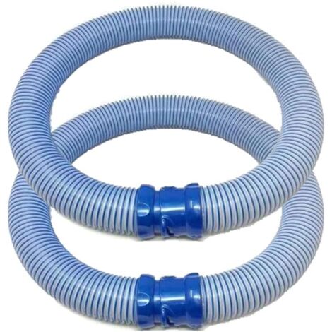 Lot de 2 Tuyaux pour Aspirateur de Piscine - Kit de Remplacement Compatible avec Zodiac MX6 MX8 - Tuyau à Verrouillage Torsion 39 Pouces (99,1 cm) pour Système de Nettoyage de Piscine