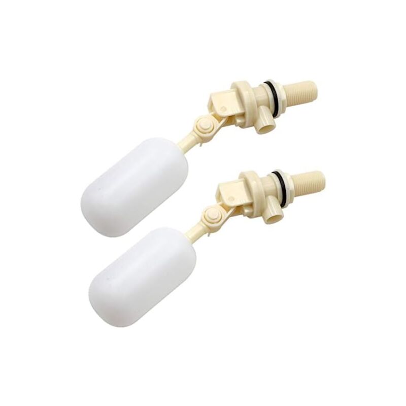 Lot de 2 Valve flottante Pour remplir automatiquement les abreuvoirs Pour chien, bétail et moutons Valve à Boule d'arrêt Automatique de Remplissage