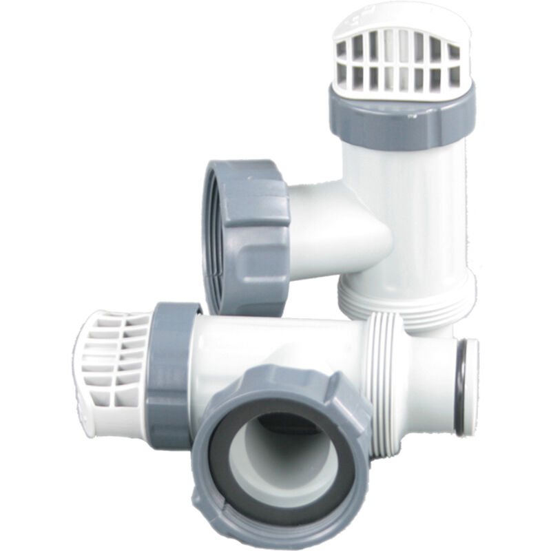 Lot de 2 vannes d'arrêt Ø38 mm Intex - vue 2