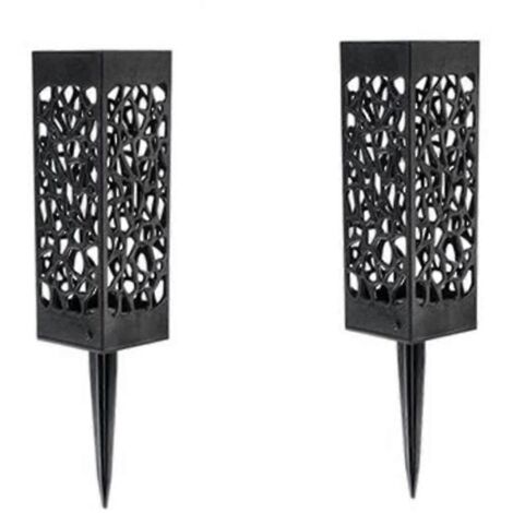 Lot de 2 vases de cimetière, supports à fleurs pour pierres tombales, décorations commémoratives, contenants à fleurs pour cimetière.