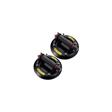 Lot de 2 Ventouse Vitre Professionnelle,Vide Ventouse en verre pour Transport et Déménagement de Vitre, Carrelage, Verre, Baie vitrée,Carreaux,Plaques & Sols, Manutention de meubles