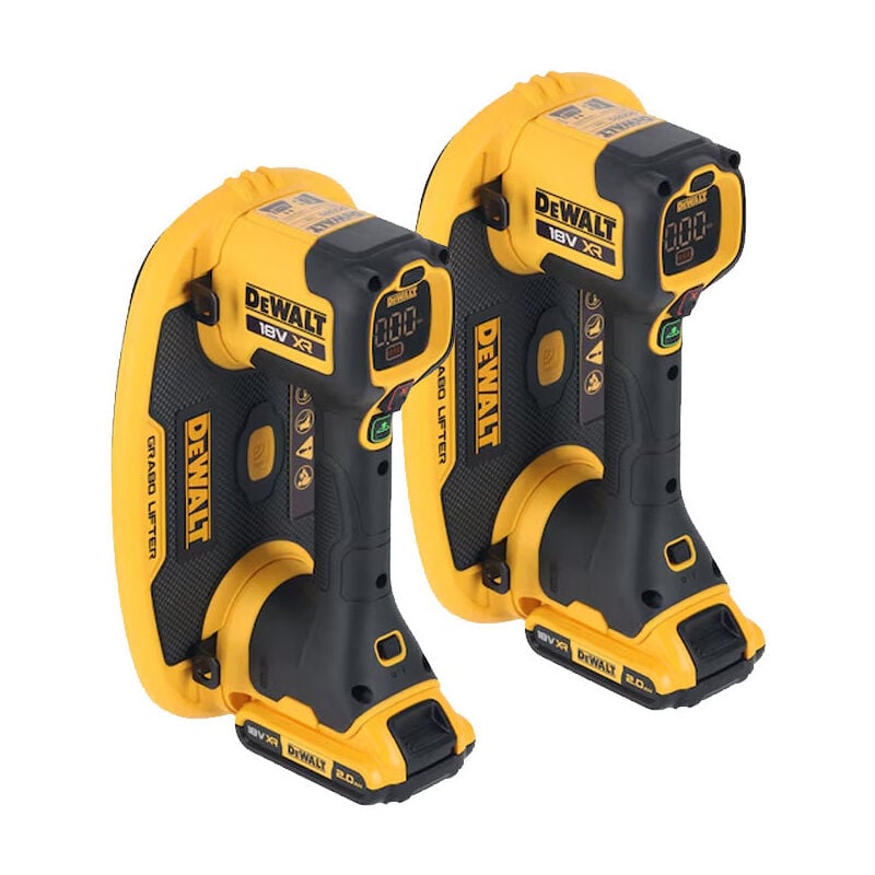 Dewalt - Lot de 2 Ventouses grabo DCE590N-XJ xr 18V