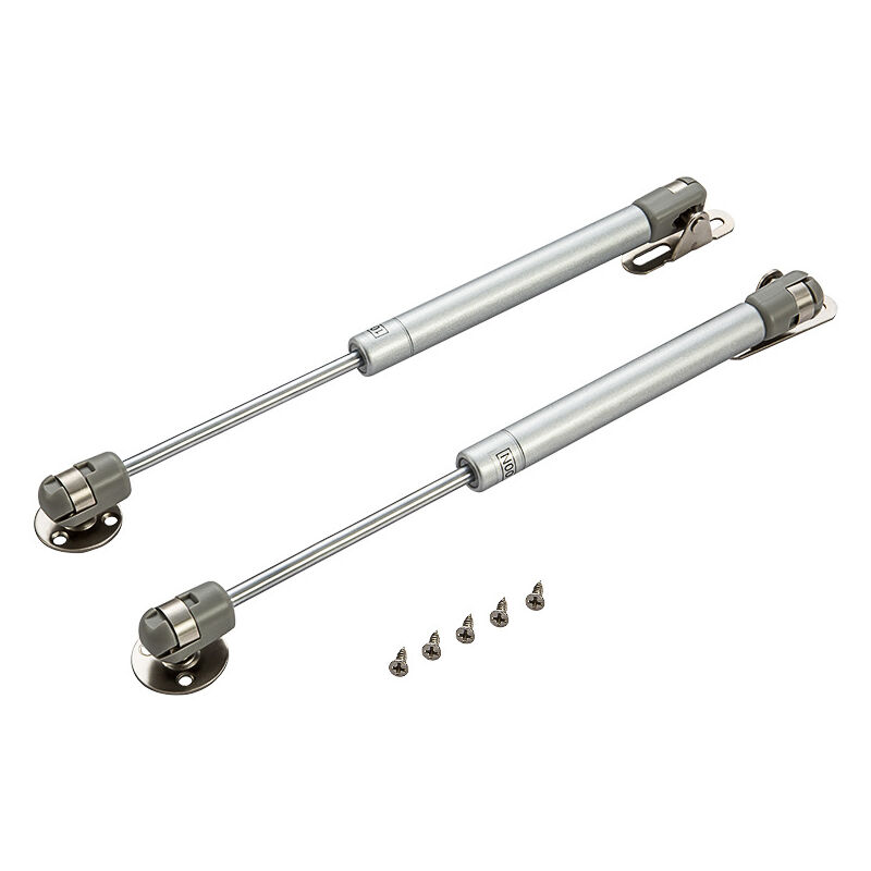 Cyslmuk - Lot de 2 vérins à gaz, charnières à fermeture amortie, charnières de coffre à jouets, supports de levage, supports de couvercle