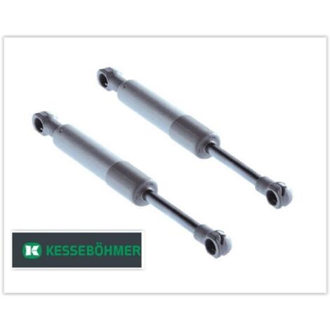 Lot de 2 vérins gaz Lift O Mat 250N – Entraxe 195mm pour portes relevables cuisine