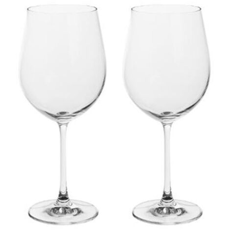 Lot de 2 Verres à Vin "Bordeaux" 61cl Transparent
