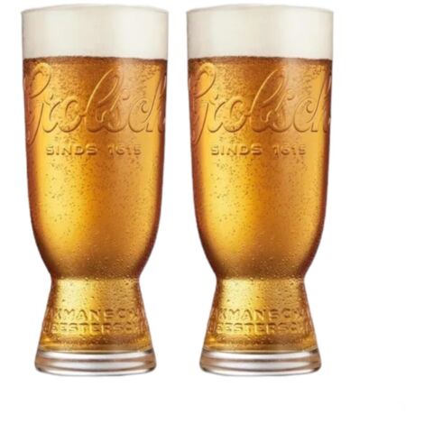 Lot de 2 verres Grolsch - Verres à bière - Neufs