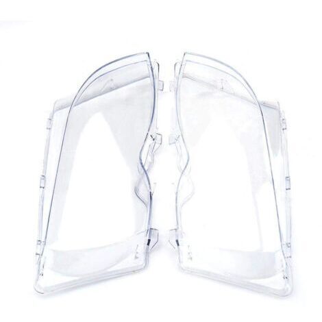 Lot de 2 verres transparents pour phares de voiture Principale Transparent pour 3 séries E46 01-05 Facelift 63126924043 63126924044 A