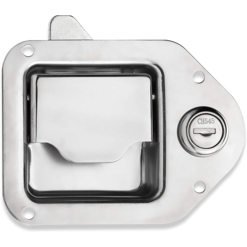 Lot de 2 verrous de boîte à outils – Fabriqués en acier inoxydable de qualité supérieure – Loquet de verrouillage en forme de goutte pour boîte à