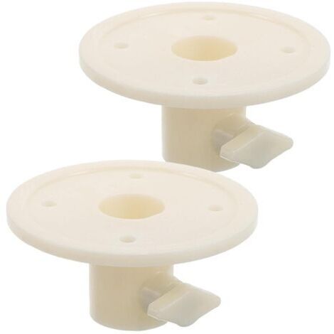Lot de 2 vis de stabilisation pour poteau de mannequin, support de base universel, pièces de rechange, stable, antidérapant, minimaliste, présentoir de torse pour magasin de vêtements,