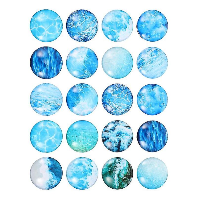 Fei Yu - Lot de 20 aimants 3D pour réfrigérateur