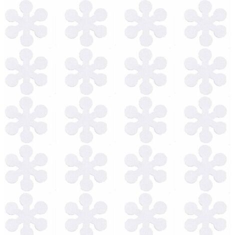 Lot de 20 autocollants antidérapants en matière souple, adaptés aux baignoires, escaliers et salles de douche - 10 cm