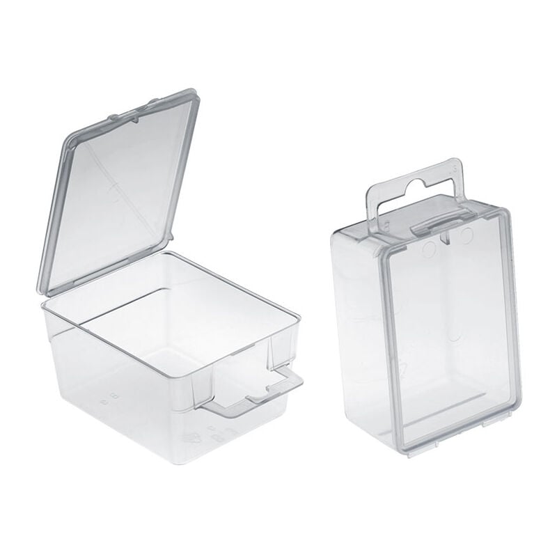 Fervi - Lot de 20 blisters bivalves transparents 65x47x30 mm 0422/b1