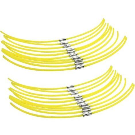 Lot de 20 bobines de fil de rechange F016800174 pour débroussailleuse Bosch ART 23 Combitrim - Longueur 31 cm - Diamètre : 3,5 mm