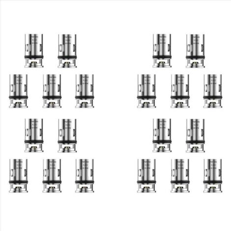Lot de 20 Bobines de Rechange Évaporateur VM6 0.15 Ohm Compatible DRAG X DRAG Max ARGUS Pro X GT