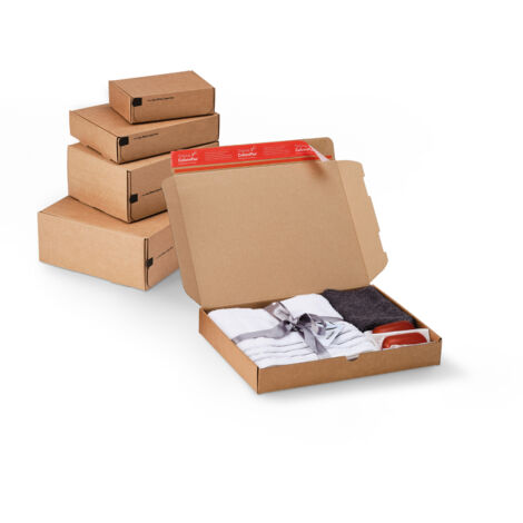 Lot de 20 Boîte d'expédition e-commerce modulaire 30,5 x 21 x 9,1 cm