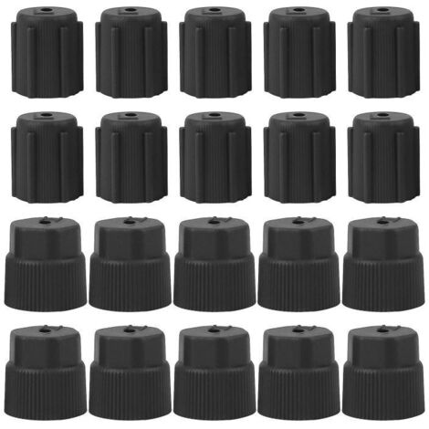 Lot de 20 bouchons pour ports de charge de systèmes de climatisation R134a