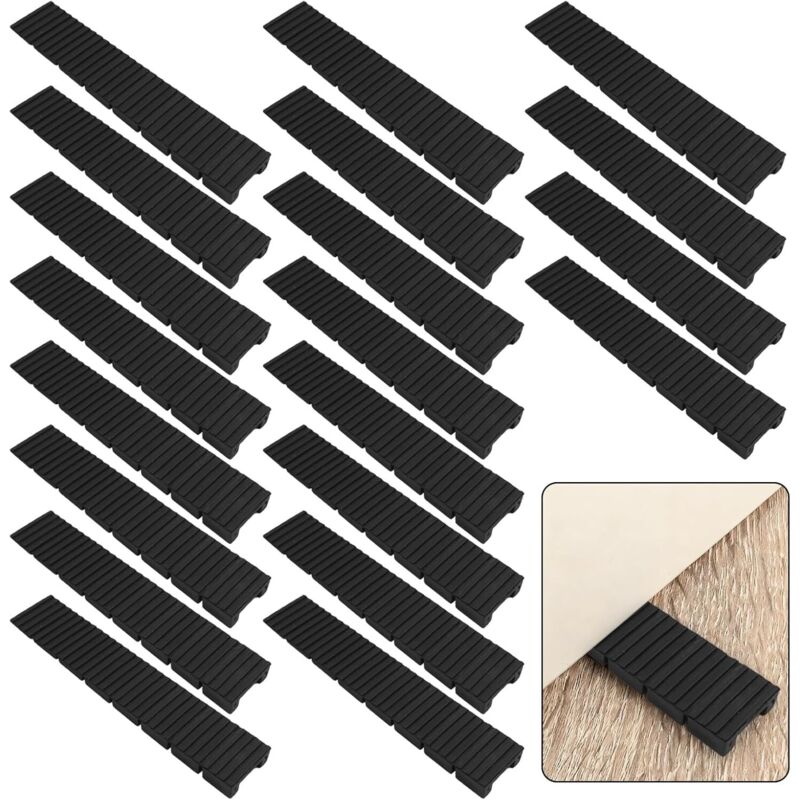 Lot de 20 Cales pour Meubles,Cales de Reglage 100 x 19.5 x 8 mm,avec Points de Rupture Prédéterminés Intégrés,Cales de Nivellement pour Meubles pour