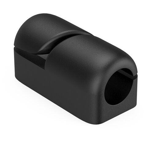 Lot de 20 clips de câble auto-adhésifs noirs, gestion de câbles polyvalente-AquaForge
