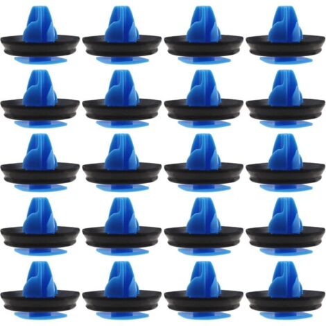 Lot de 20 Clips de Seuil de Jupe Latérale Garniture de Porte Clip Retenue de Passage de Roue Arrière Rivet735537083 Compatibl