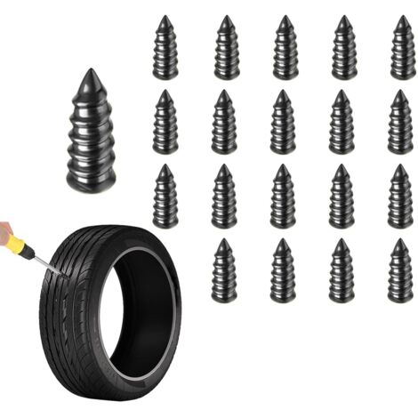 Lot de 20 clous en caoutchouc pour réparation de pneus, kit de réparation de pneus sous vide en libre-service, outils de réparation rapide pour voiture, camion, tracteur, accessoires de