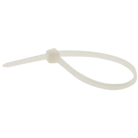 Lot de 20 colliers de câblage 2,5x 150mm Transparents - Zenitech