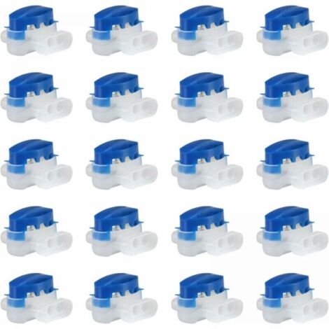Lot de 20 Connecteurs de Câble Remplis de Résine pour Robot Tondeuse Automower