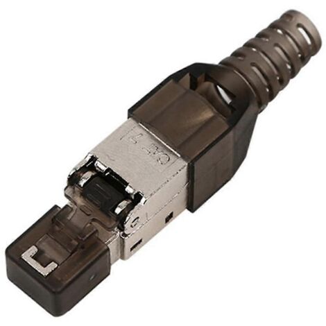 Lot de 20 connecteurs RJ45 Cat 7 blindés sans outil (photo couleur)