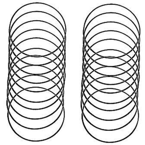 Lot de 20 courroies de moteur de rechange pour Ecovacs Deebot DE55, DE53, DN33, DN55