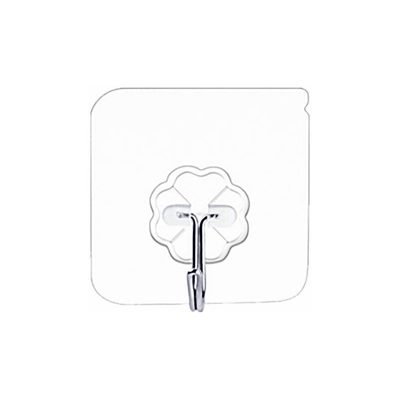 Lot de 20 crochets adhésifs pour cuisine - Résistants - 6 kg (max) - Sans clou - Avec crochets étanches - Réutilisables - Pour serviette de bain