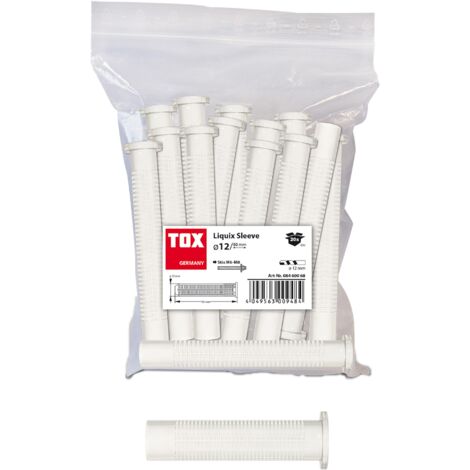 Lot de 20 douilles treillis 20 x 85 mm - TOX 08460078 Liquix