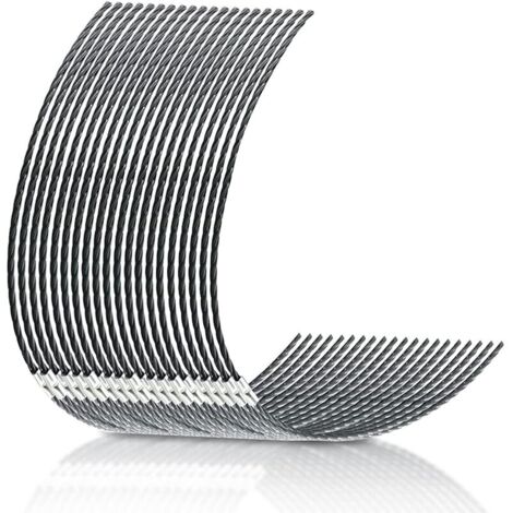 Lot de 20 Fils de Débroussailleuse de Diamètre 3,5 mm, Bobine de Rechange pour Coupe Bordures,Compatibles avec Bosch F016800431 Remplacement de Bobine AFS 23-3