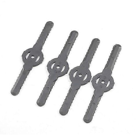 Lot de 20 lames de coupe-bordures en plastique pour tondeuse à gazon sans fil. Outil de jardinage.