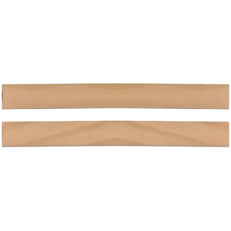 Scm Créations - Lot de 20 Lattes 73 cm 730mm Largeur 38mm épaisseur 8mm bois hêtre durable Sommier lit canapé clic clac bz 7 plis rechange renfort