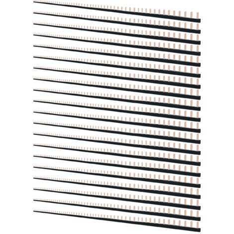 (Lot de 20) Peignes panachés 1m N&B (56 modules)