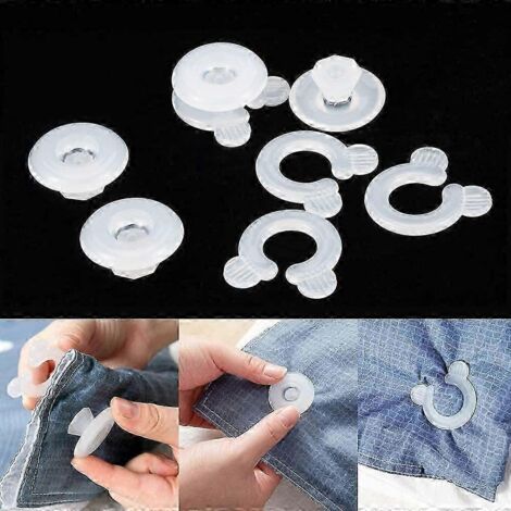 Lot de 20 pinces à couette, attaches pour maintenir les coins en place