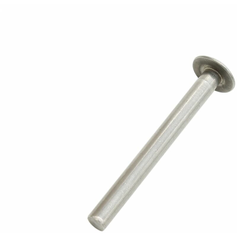 Lot de 20 pitons fixes d'ancrage droit - Diam 8 x 80 mm Linxor