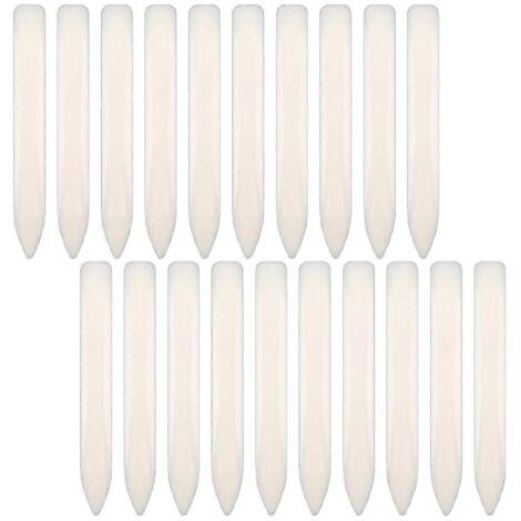 Lot de 20 plioirs en plastique pour loisirs créatifs et scrapbooking - Voir photo