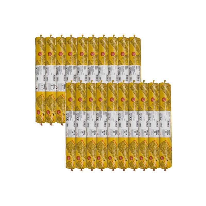 Sika - Lot de 20 recharges mastic colle flex pro 11 fc Purform - Gris béton - 600ml - 644873x20 - gris béton
