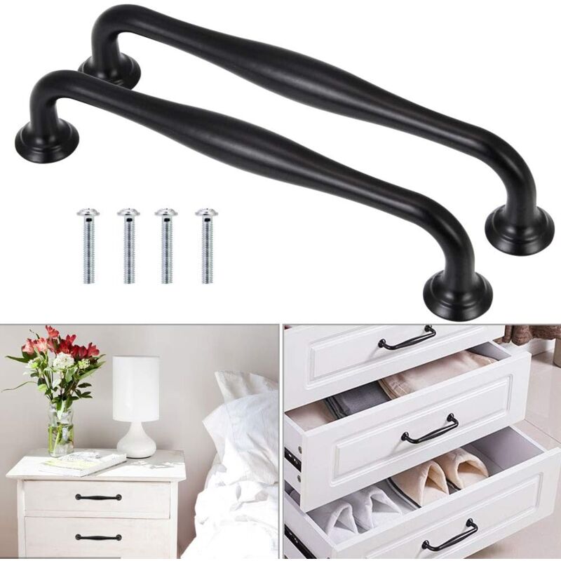 Lot de 20 Poignee de Meuble Cuisine Distance de Trous 128MM Poignées de Porte d'Armoire avec Vis Lot de 20 Poignee de Meuble Cuisine Distance de Trous 128MM Poignées de Porte d'Armoire avec Vis