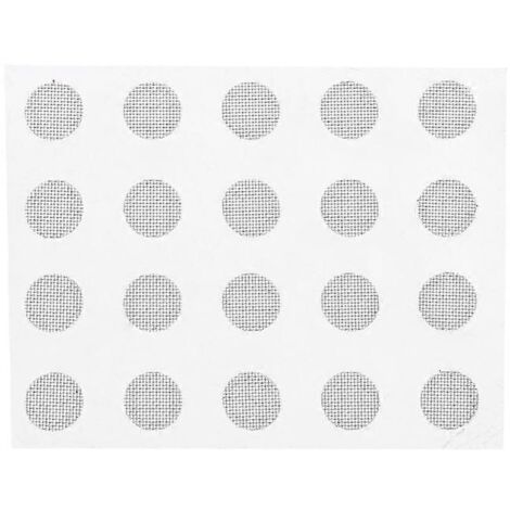 Lot de 20 protections anti-poussière pour la plupart des casques supra-auriculaires - 3,8 mm