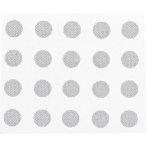Lot de 20 protections anti-poussière pour la plupart des casques supra-auriculaires - 4 mm