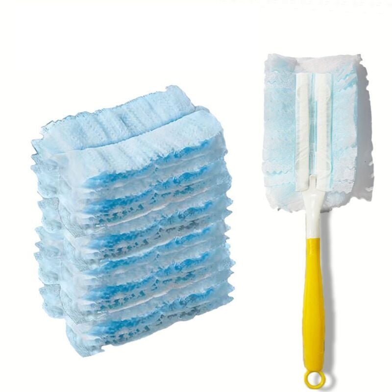 Csparkv - Lot de 20 Recharges de Plumeaux Jetables pour Plumeau électrostatique Robuste,conçues pour s'adapter aux plumeaux Swiffer, Livré avec une