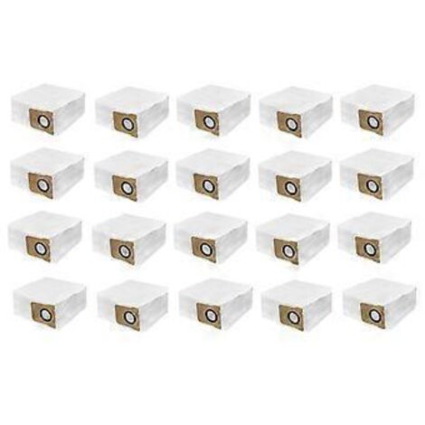 Lot de 20 sacs à poussière pour aspirateur robot L20 Ultra/X20 Pro