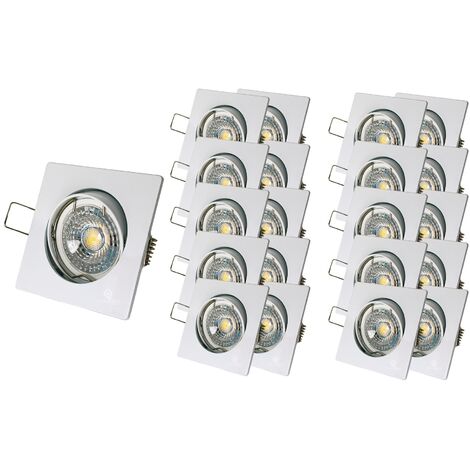 Spot LED Encastré Orientable XanLite Lumière Blanc Neutre, Prix Malin