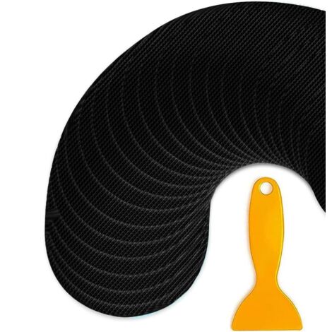 20 Stickers Antidérapants Transparents - Adhésifs Pour Baignoire, Douche, Piscine - Sécurité Sol Glissant
