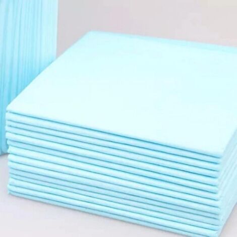 Lot de 20 tapis d'apprentissage pour chiots, absorbants et imperméables, 60 x 60 cm